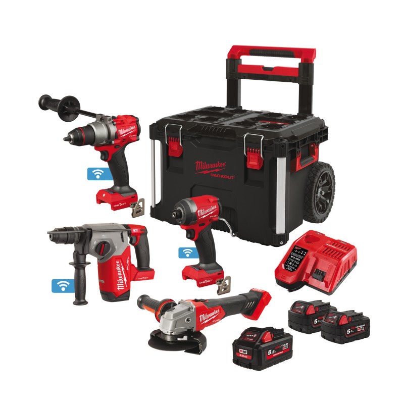 M18 FUEL™ ONEPP4C3-553P POWER PACKOUT™ SET | Milwaukee 3990947