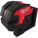 M12™ CLL4P-0C ΠΡΑΣΙΝΟ ΛΕΙΖΕΡ ΣΤΑΥΡΟΥ ΚΑΙ 4 ΣΗΜΕΙA | Milwaukee 4933479202