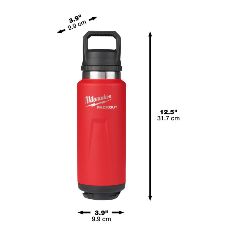 PACKOUT™ Μπουκάλι θερμός 1.065 ml με καπάκι, κόκκινο | Milwaukee 4058546483388 PACKOUT™ Μπουκάλι θερμός 1.065 ml με καπάκι, κόκκινο | Milwaukee 4058546483388