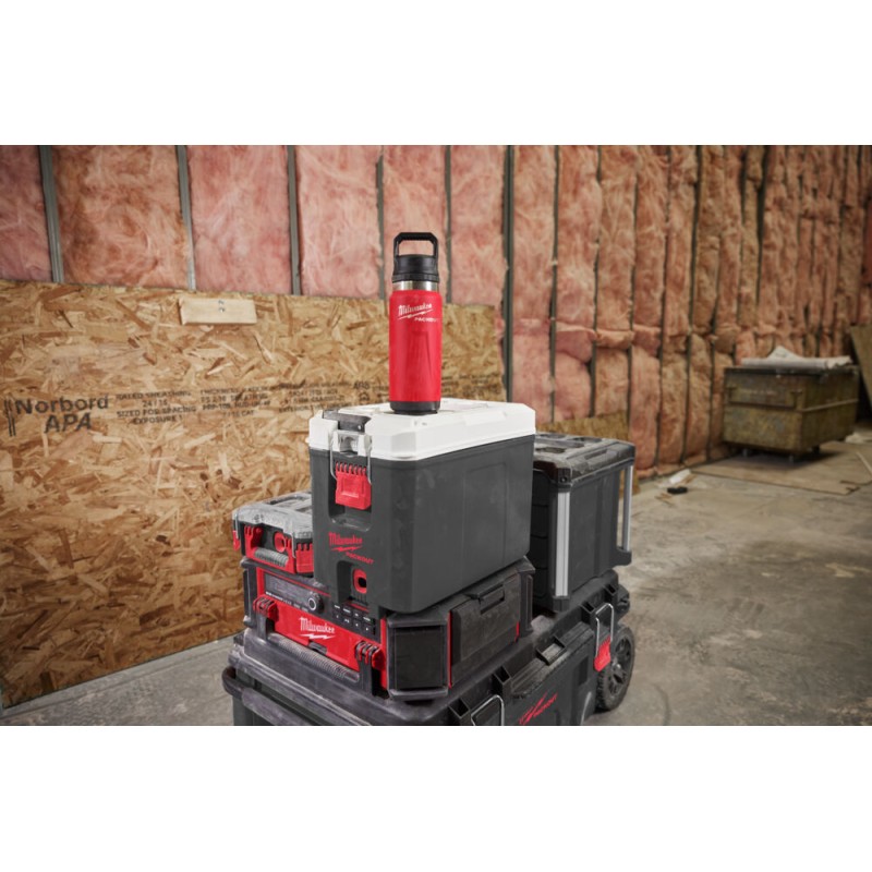 PACKOUT™ Μπουκάλι θερμός 532 ml με καπάκι, κόκκινο | Milwaukee 4058546511517 PACKOUT™ Μπουκάλι θερμός 532 ml με καπάκι, κόκκινο | Milwaukee 4058546511517