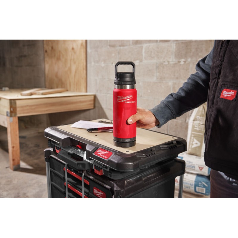 PACKOUT™ Μπουκάλι θερμός 532 ml με καπάκι, κόκκινο | Milwaukee 4058546511517 PACKOUT™ Μπουκάλι θερμός 532 ml με καπάκι, κόκκινο | Milwaukee 4058546511517