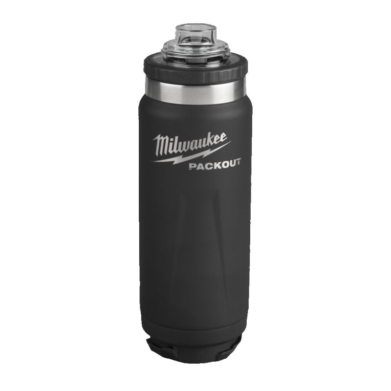 PACKOUT™ Μπουκάλι θερμός 532 ml με καπάκι, μαύρο | Milwaukee 4058546511524 PACKOUT™ Μπουκάλι θερμός 532 ml με καπάκι, μαύρο | Milwaukee 4058546511524