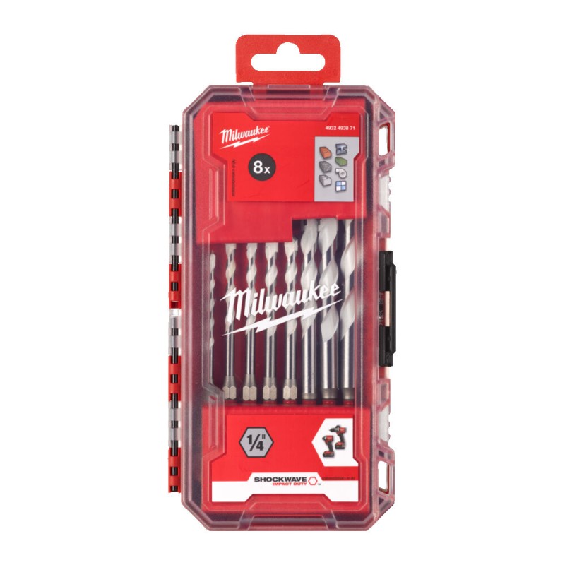 SET ΤΡΥΠΑΝΙΑ ΠΟΛΛΑΠΛΩΝ ΥΛΙΚΩΝ 2ΗΣ ΓΕΝΙΑΣ 8 ΤΕΜ | Milwaukee 4058546510312 SET ΤΡΥΠΑΝΙΑ ΠΟΛΛΑΠΛΩΝ ΥΛΙΚΩΝ 2ΗΣ ΓΕΝΙΑΣ 8 ΤΕΜ | Milwaukee 4058546510312