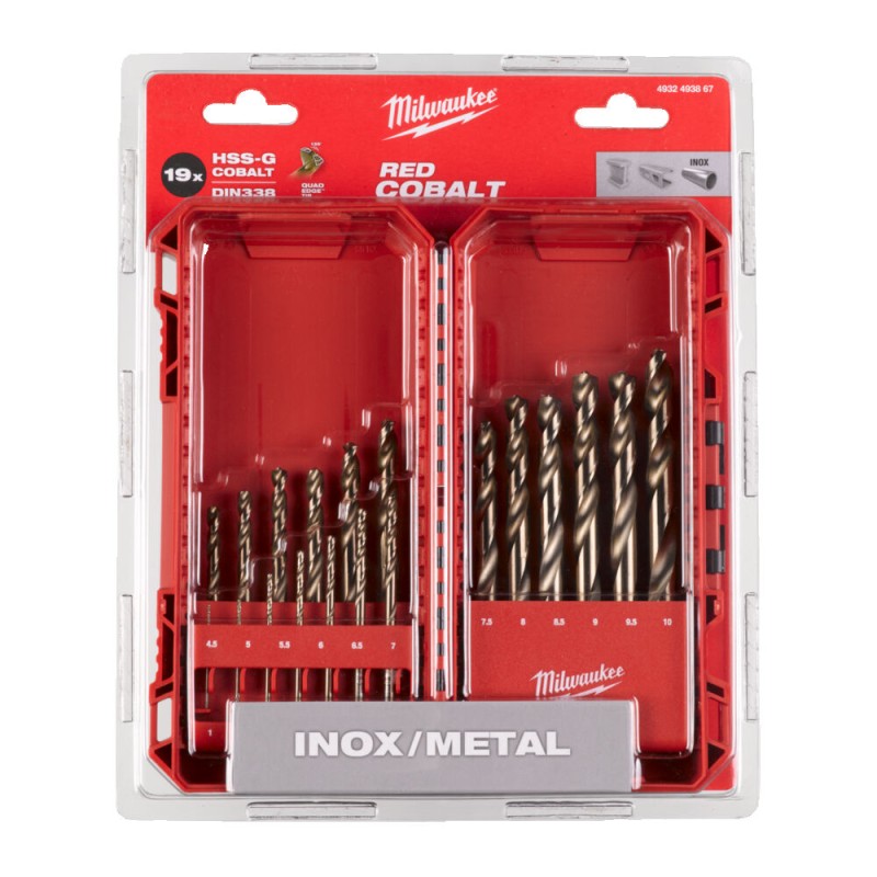 SET RED HEX - SHOCKWAVE™ HSS-TiN ΤΡΥΠΑΝΙ ΜΕΤΑΛΛΟΥ 9 ΤΕΜ | Milwaukee 4058546510275 SET RED HEX - SHOCKWAVE™ HSS-TiN ΤΡΥΠΑΝΙ ΜΕΤΑΛΛΟΥ 9 ΤΕΜ | Milwaukee 4058546510275