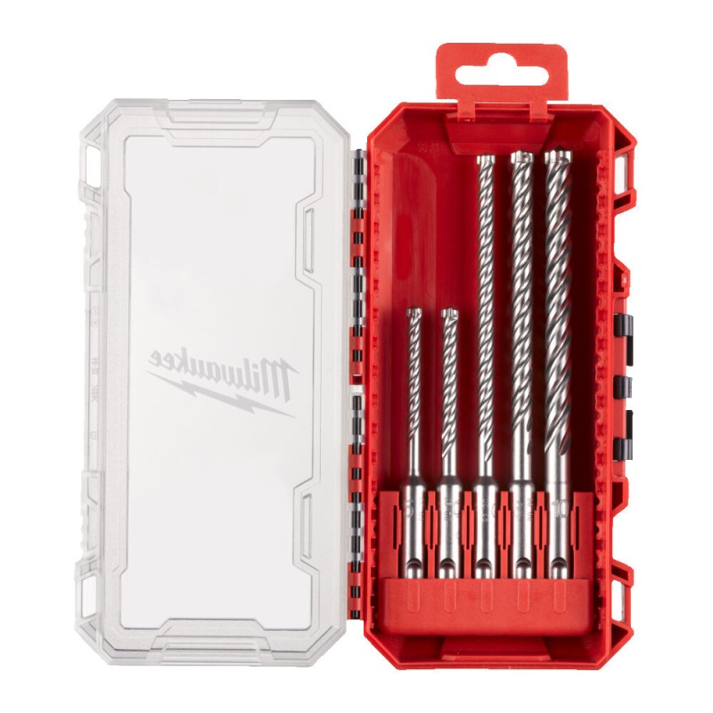 SET 1 ΤΡΥΠΑΝΙΑ ΜΧ4 SDS-PLUS 4 ΚΟΠΩΝ - 5 ΤΕΜ | Milwaukee 4058546521660 SET 1 ΤΡΥΠΑΝΙΑ ΜΧ4 SDS-PLUS 4 ΚΟΠΩΝ - 5 ΤΕΜ | Milwaukee 4058546521660