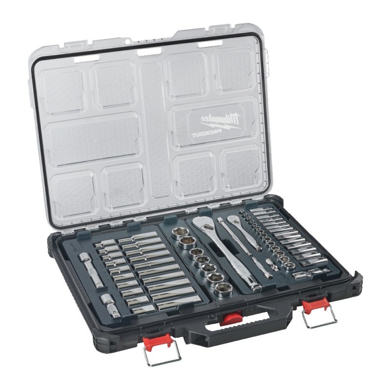 PACKOUT™ ΣΕΤ ΚΑΣΤΑΝΙΕΣ ΚΑΙ ΚΑΡΥΔΑΚΙΑ ¼˝ & ½˝ 63 ΤΕΜ | Milwaukee 4058546485320 PACKOUT™ ΣΕΤ ΚΑΣΤΑΝΙΕΣ ΚΑΙ ΚΑΡΥΔΑΚΙΑ ¼˝ & ½˝ 63 ΤΕΜ | Milwaukee 4058546485320