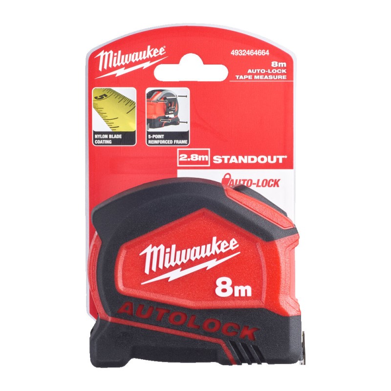 ΜΕΤΡΟ ΜΕ ΑΥΤΟΜΑΤΟ ΚΛΕΙΔΩΜΑ 8m | Milwaukee 4058546226091 ΜΕΤΡΟ ΜΕ ΑΥΤΟΜΑΤΟ ΚΛΕΙΔΩΜΑ 8m | Milwaukee 4058546226091