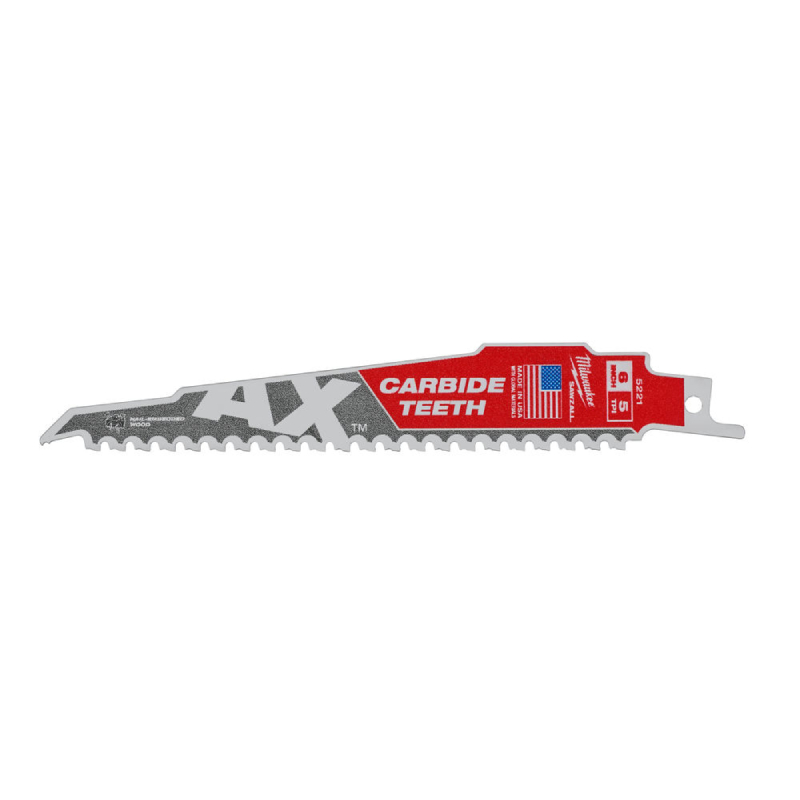 THE AX™ CARBIDE TEETH ΛΑΜΑ ΣΠΑΘΟΣΕΓΑΣ ΒΑΡΕΩΣ ΤΥΠΟΥ 150mm | Milwaukee 45242483716 THE AX™ CARBIDE TEETH ΛΑΜΑ ΣΠΑΘΟΣΕΓΑΣ ΒΑΡΕΩΣ ΤΥΠΟΥ 150mm | Milwaukee 45242483716