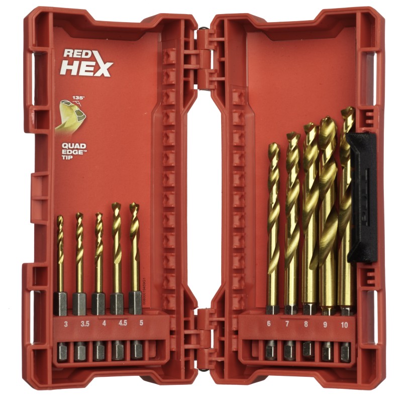 ΣΕΤ ΤΡΥΠΑΝΙΑ ΤΙΤΑΝΙΟΥ 1⁄4˝ ΤΕΜ 10 MILWAUKEE 48894759 ΣΕΤ ΤΡΥΠΑΝΙΑ ΤΙΤΑΝΙΟΥ 1⁄4˝ ΤΕΜ 10 MILWAUKEE 48894759