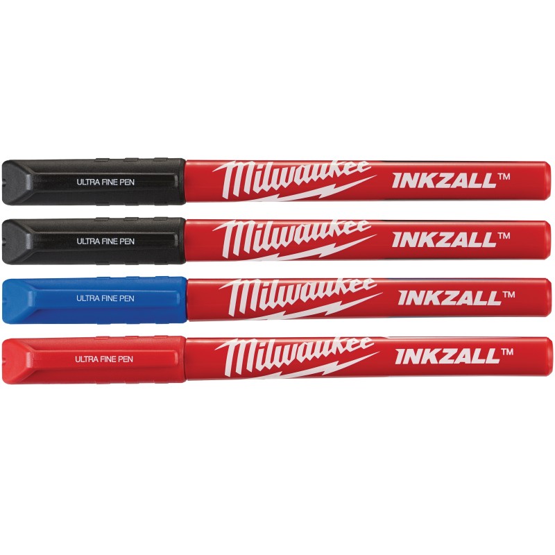 INKZALL™ ΣΕΤ ΜΑΡΚΑΔΟΡΟΙ ΔΙΑΦΟΡΑ ΧΡΩΜΑΤΑ ΤΕΜ 4 | Milwaukee 45242479825 INKZALL™ ΣΕΤ ΜΑΡΚΑΔΟΡΟΙ ΔΙΑΦΟΡΑ ΧΡΩΜΑΤΑ ΤΕΜ 4 | Milwaukee 45242479825
