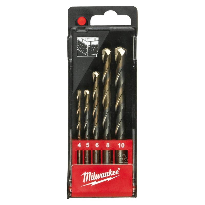 DIAMOND DRILL SET DIN 8093 5 PCS MILWAUKEE 4932352333 DIAMOND DRILL SET DIN 8093 5 PCS MILWAUKEE 4932352333