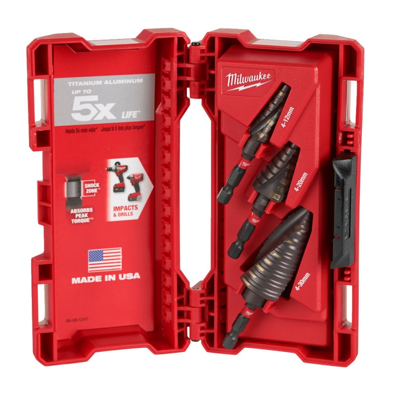 SHOCKWAVE™ ΠΟΛΥΤΡΥΠΑΝΑ ΚΡΟΥΣΗΣ SET 3 ΤΜΧ MILWAUKEE 48899266 SHOCKWAVE™ ΠΟΛΥΤΡΥΠΑΝΑ ΚΡΟΥΣΗΣ SET 3 ΤΜΧ MILWAUKEE 48899266