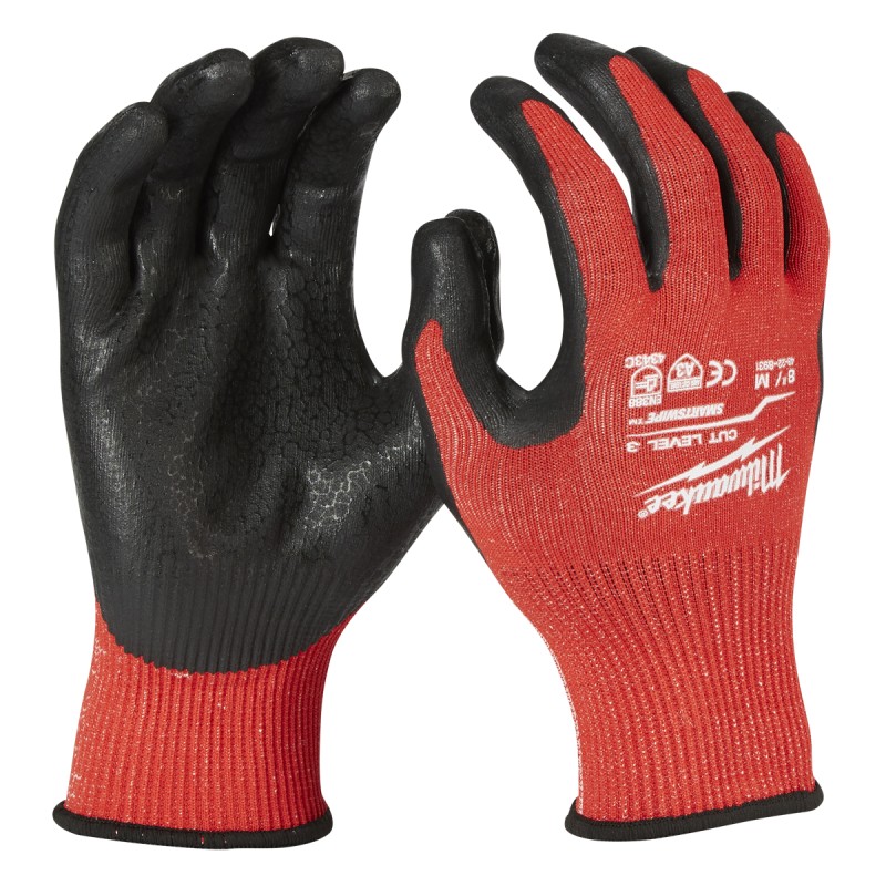 ΓΑΝΤΙΑ ΝΙΤΡΙΛΙΟΥ ΜΕ ΑΝΤΙΣΤΑΣΗ ΚΟΠΗΣ L/9 LEVEL 3 | Milwaukee 4058546290498 ΓΑΝΤΙΑ ΝΙΤΡΙΛΙΟΥ ΜΕ ΑΝΤΙΣΤΑΣΗ ΚΟΠΗΣ L/9 LEVEL 3 | Milwaukee 4058546290498