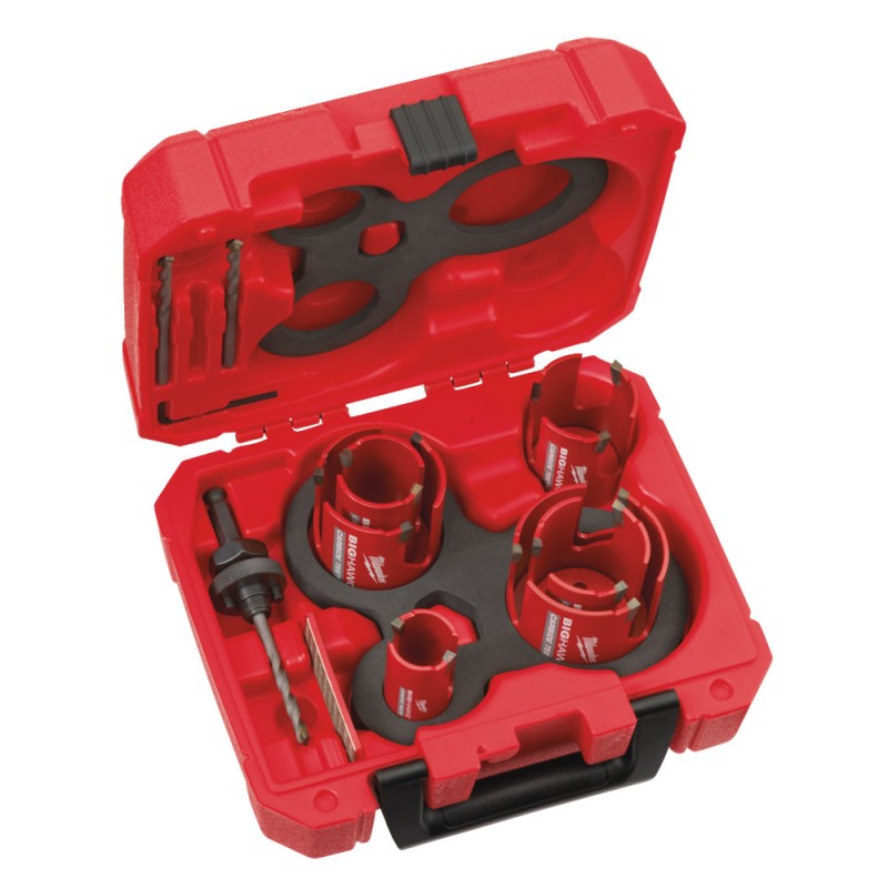 BIG HAWG™ ΠΟΤΗΡΟΤΡΥΠΑΝΑ ΠΟΛΛΑΠΛΩΝ ΥΛΙΚΩΝ SET 10 ΤΕΜ | Milwaukee 4058546228842 BIG HAWG™ ΠΟΤΗΡΟΤΡΥΠΑΝΑ ΠΟΛΛΑΠΛΩΝ ΥΛΙΚΩΝ SET 10 ΤΕΜ | Milwaukee 4058546228842