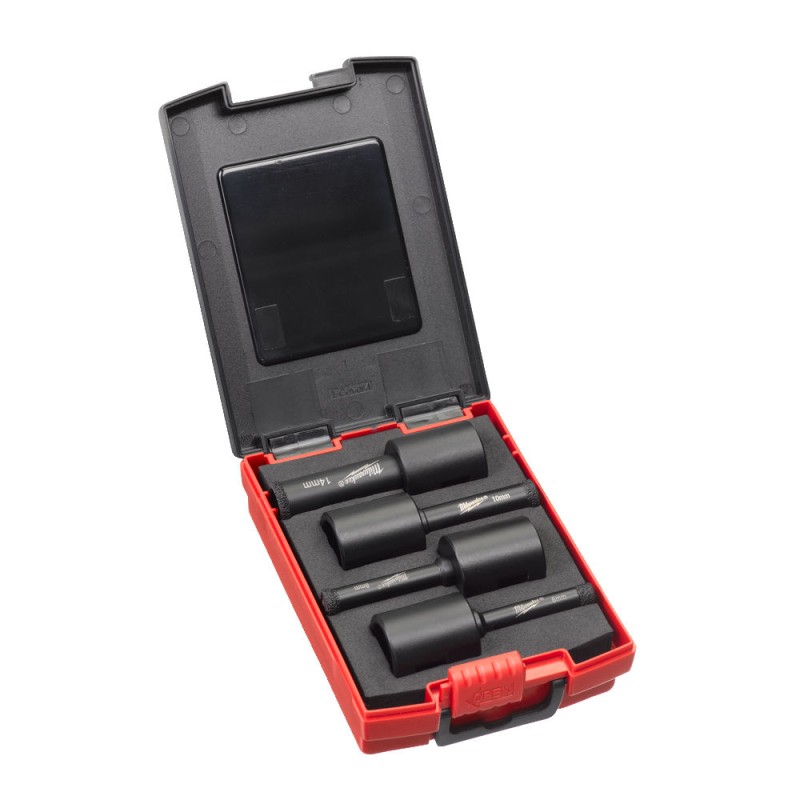 M14 DIAMOND CUP DRILL SET 4 PCS MILWAUKEE 4932471863
