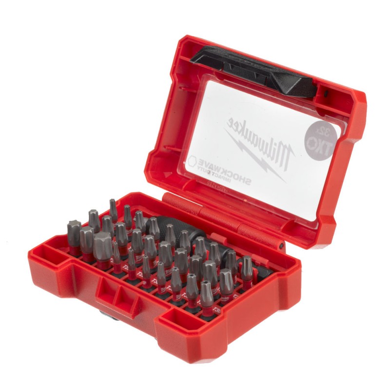 SHOCKWAVE™ SET ΜΥΤΕΣ ΓΙΑ ΒΙΔΩΜΑ 32 ΤΕΜ - TORX MILWAUKEE 4932471586 SHOCKWAVE™ SET ΜΥΤΕΣ ΓΙΑ ΒΙΔΩΜΑ 32 ΤΕΜ - TORX MILWAUKEE 4932471586