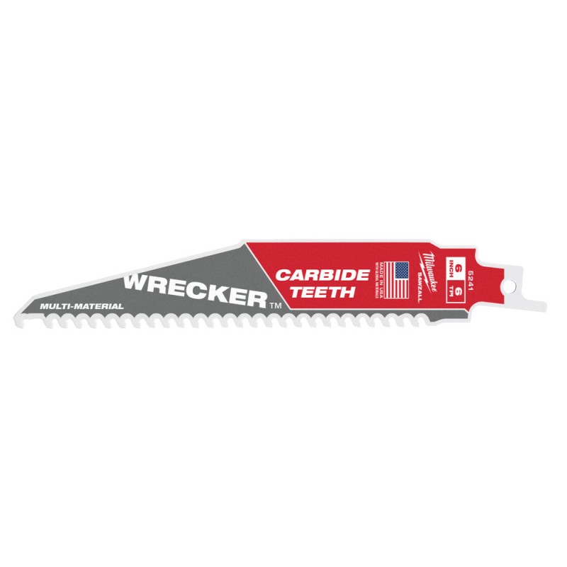 HEAVY DUTY WRECKER™ ΛΑΜΑ ΜΕ ΔΟΝΤΙΑ ΚΑΡΒΙΔΙΟΥ 150mm x 6 Tpi – 1 TMX MILWAUKEE 48005241 HEAVY DUTY WRECKER™ ΛΑΜΑ ΜΕ ΔΟΝΤΙΑ ΚΑΡΒΙΔΙΟΥ 150mm x 6 Tpi – 1 TMX MILWAUKEE 48005241