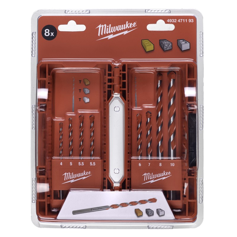 ΔΙΑΜΑΝΤΟΤΡΥΠΑΝΑ SUPER ΜΠΕΤΟΥ SET 8TMX MILWAUKEE 4932471192 ΔΙΑΜΑΝΤΟΤΡΥΠΑΝΑ SUPER ΜΠΕΤΟΥ SET 8TMX MILWAUKEE 4932471192
