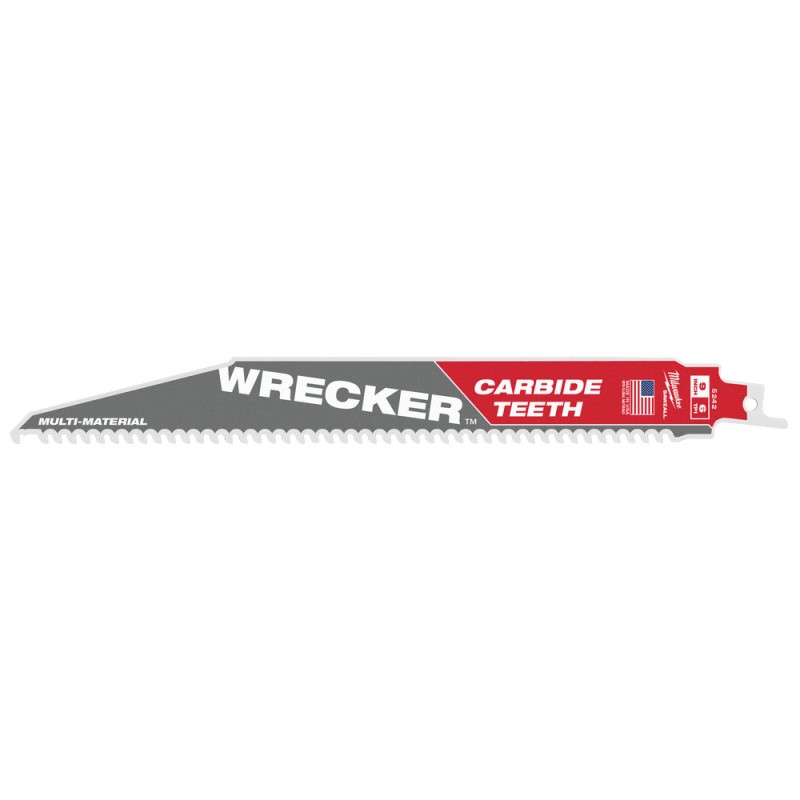 HEAVY DUTY WRECKER™ ΛΑΜΑ ΜΕ ΔΟΝΤΙΑ ΚΑΡΒΙΔΙΟΥ 230mm x 6 Tpi – 1 TMX MILWAUKEE 48005242 HEAVY DUTY WRECKER™ ΛΑΜΑ ΜΕ ΔΟΝΤΙΑ ΚΑΡΒΙΔΙΟΥ 230mm x 6 Tpi – 1 TMX MILWAUKEE 48005242