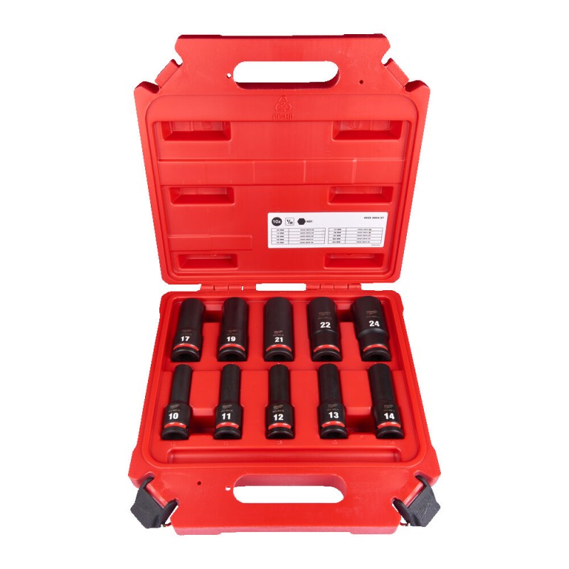 ½" SHOCKWAVE™ SET ΜΑΚΡΙΑ ΚΑΡΥΔΑΚΙΑ ΚΡΟΥΣΗΣ 10 ΤΕΜ MILWAUKEE 4932480457 ½" SHOCKWAVE™ SET ΜΑΚΡΙΑ ΚΑΡΥΔΑΚΙΑ ΚΡΟΥΣΗΣ 10 ΤΕΜ MILWAUKEE 4932480457
