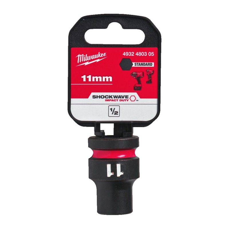 ½" SHOCKWAVE™ ΚΑΡΥΔΑΚΙ ΚΡΟΥΣΗΣ 11mm MILWAUKEE 4932480305 ½" SHOCKWAVE™ ΚΑΡΥΔΑΚΙ ΚΡΟΥΣΗΣ 11mm MILWAUKEE 4932480305