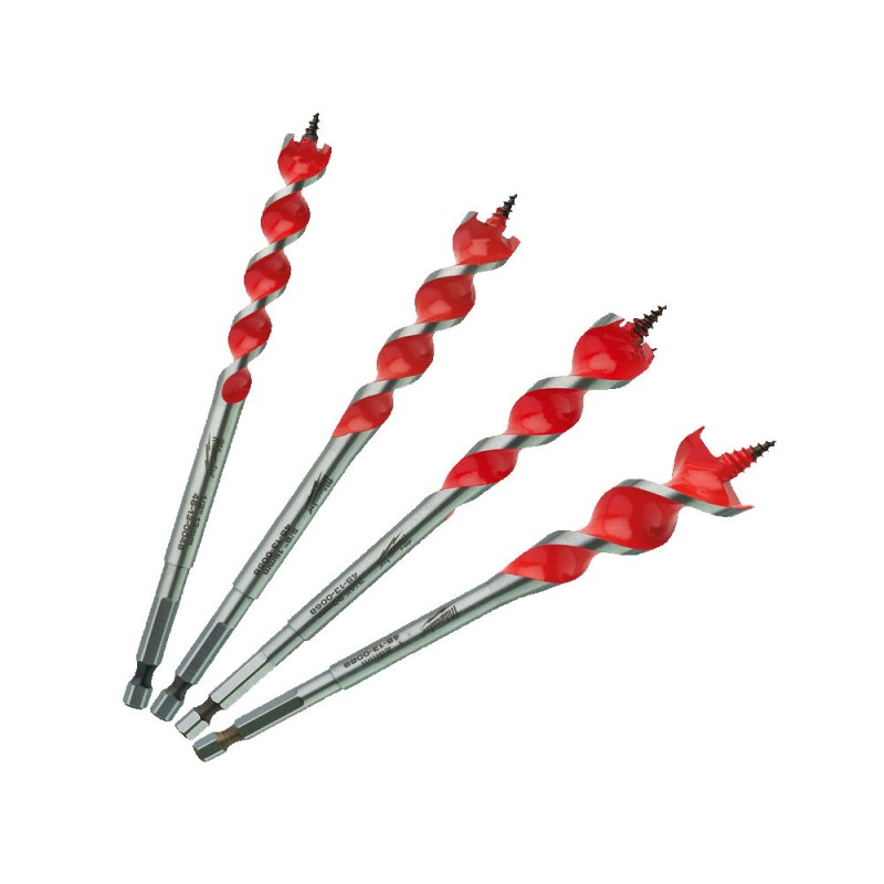 ΞΥΛΟΤΡΥΠΑΝΑ ¼˝ SPEED FEED™ SET 4 ΤΜΧ | Milwaukee 4932479477 ΞΥΛΟΤΡΥΠΑΝΑ ¼˝ SPEED FEED™ SET 4 ΤΜΧ | Milwaukee 4932479477