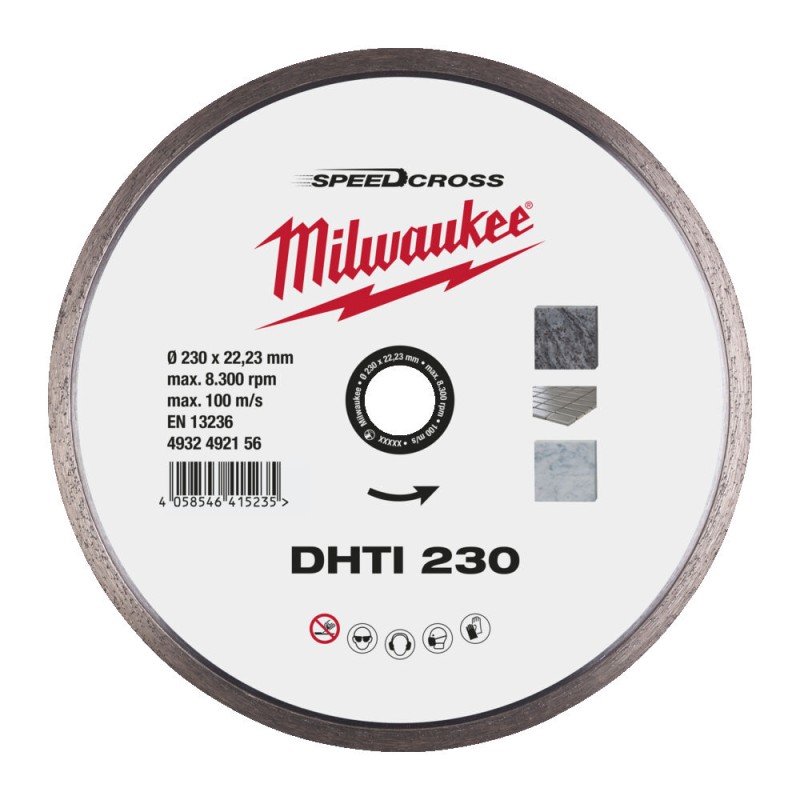 ΔΙΣΚΟΣ ΔΙΑΜΑΝΤΙΟΥ DHTI 230 MM | Milwaukee 4932492156 ΔΙΣΚΟΣ ΔΙΑΜΑΝΤΙΟΥ DHTI 230 MM | Milwaukee 4932492156