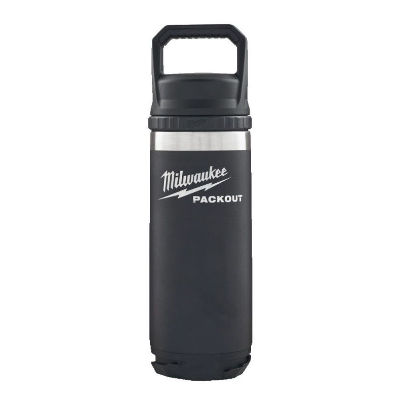 PACKOUT™ Μπουκάλι θερμός 532 ml με καπάκι, μαύρο | Milwaukee 4058546511524 PACKOUT™ Μπουκάλι θερμός 532 ml με καπάκι, μαύρο | Milwaukee 4058546511524