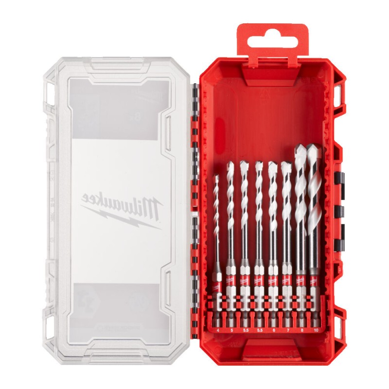 SET ΤΡΥΠΑΝΙΑ ΠΟΛΛΑΠΛΩΝ ΥΛΙΚΩΝ 8 ΤΕΜ | Milwaukee 4058546510329 SET ΤΡΥΠΑΝΙΑ ΠΟΛΛΑΠΛΩΝ ΥΛΙΚΩΝ 8 ΤΕΜ | Milwaukee 4058546510329