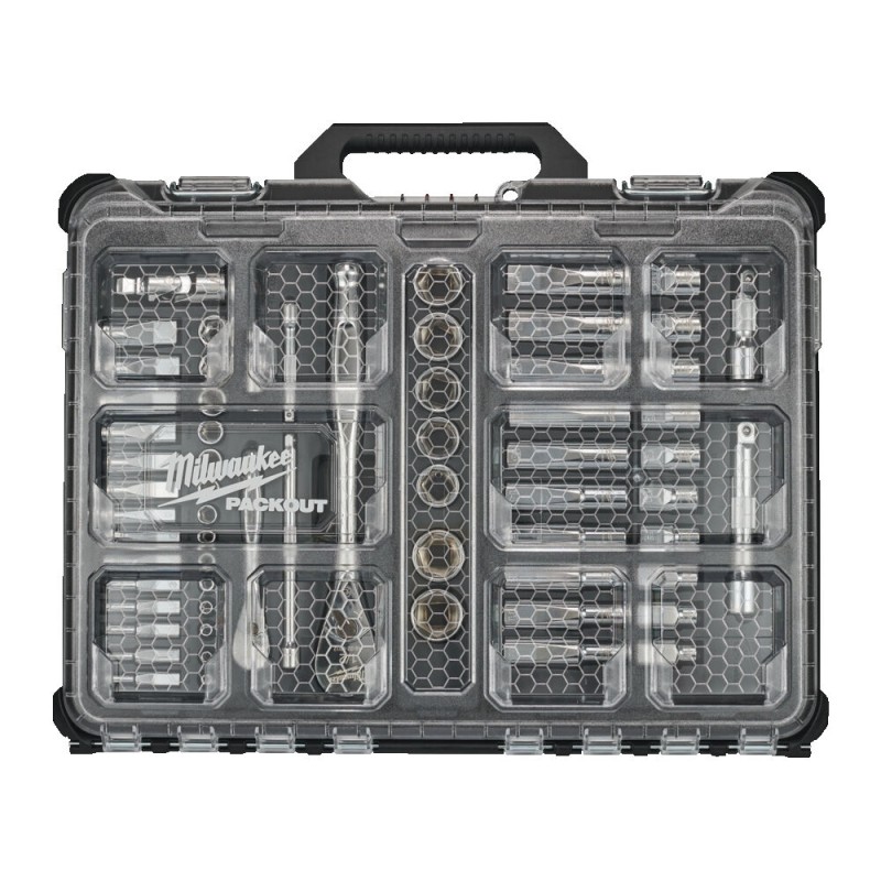 PACKOUT™ ΣΕΤ ΚΑΣΤΑΝΙΕΣ ΚΑΙ ΚΑΡΥΔΑΚΙΑ ¼˝ & ½˝ 63 ΤΕΜ | Milwaukee 4058546485320 PACKOUT™ ΣΕΤ ΚΑΣΤΑΝΙΕΣ ΚΑΙ ΚΑΡΥΔΑΚΙΑ ¼˝ & ½˝ 63 ΤΕΜ | Milwaukee 4058546485320