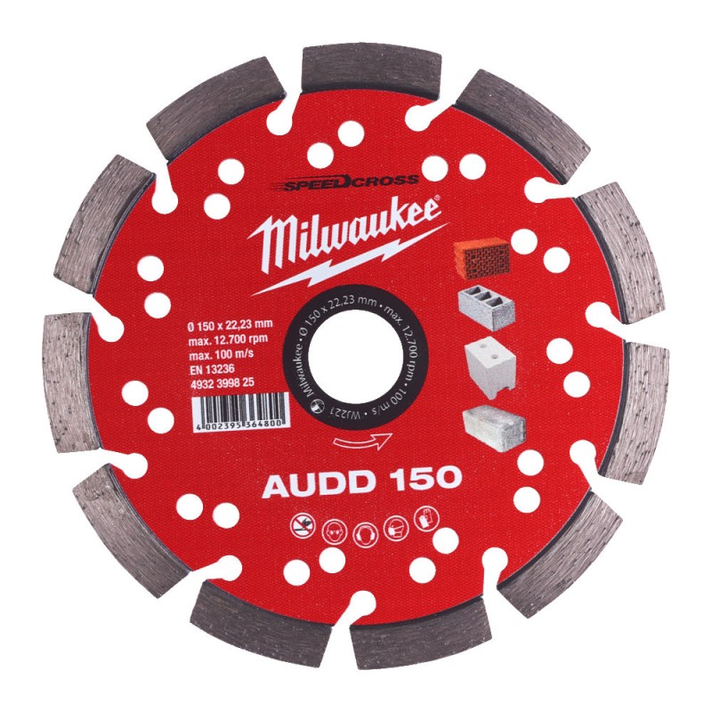 SPEEDCROSSS™ AUDD 150 ΔΙΑΜΑΝΤΟΔΙΣΚΟΣ Ø 150 | Milwaukee 4002395364800 SPEEDCROSSS™ AUDD 150 ΔΙΑΜΑΝΤΟΔΙΣΚΟΣ Ø 150 | Milwaukee 4002395364800