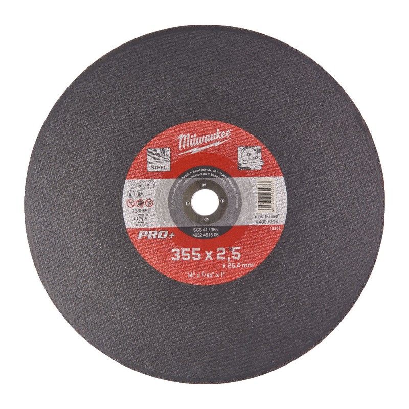 SC 41 / 355 PRO+ ΛΕΠΤΟΣ ΔΙΣΚΟΣ ΚΟΠΗΣ ΜΕΤΑΛΛΟΥ Ø 355mm MILWAUKEE 4932451505 SC 41 / 355 PRO+ ΛΕΠΤΟΣ ΔΙΣΚΟΣ ΚΟΠΗΣ ΜΕΤΑΛΛΟΥ Ø 355mm MILWAUKEE 4932451505