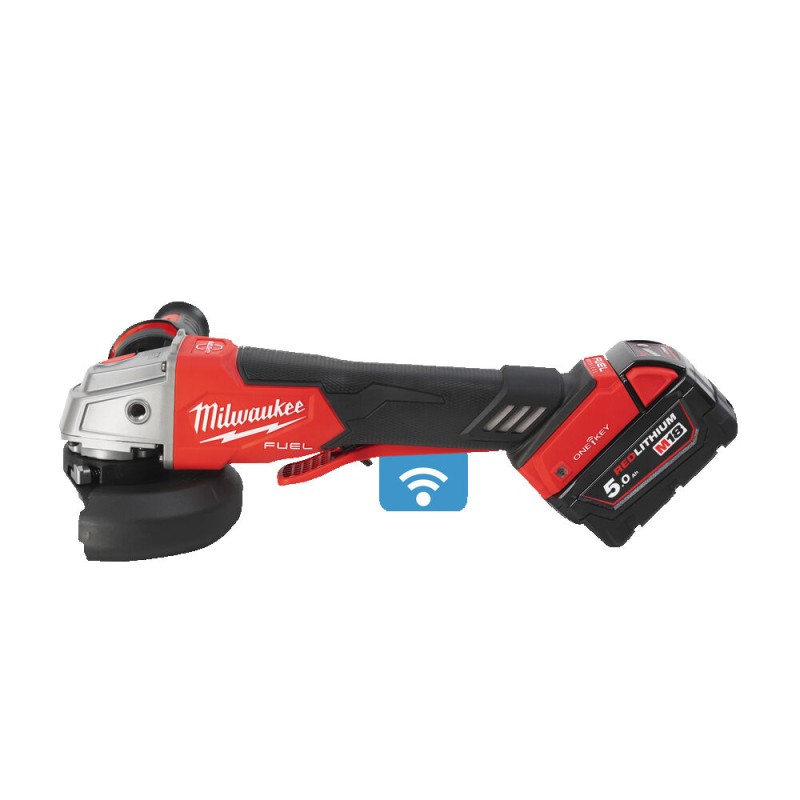 M18 FUEL™ ONE-KEY™ ONEFSAG125XPDB-502X ΓΩΝΙΑΚΟΣ ΤΡΟΧΟΣ Ø 125 MM ΥΨΗΛΗΣ ΑΠΟΔΟΣΗΣ ΜΕ ΔΙΑΚΟΠΤΗ ΤΥΠΟΥ ΣΚΑΝΔΑΛΗΣ ΚΑΙ ΦΡΕΝΟ MILWAUKEE 4933478435 M18 FUEL™ ONE-KEY™ ONEFSAG125XPDB-502X ΓΩΝΙΑΚΟΣ ΤΡΟΧΟΣ Ø 125 MM ΥΨΗΛΗΣ ΑΠΟΔΟΣΗΣ ΜΕ ΔΙΑΚΟΠΤΗ ΤΥΠΟΥ ΣΚΑΝΔΑΛΗΣ ΚΑΙ ΦΡΕΝΟ MILWAUKEE 4933478435