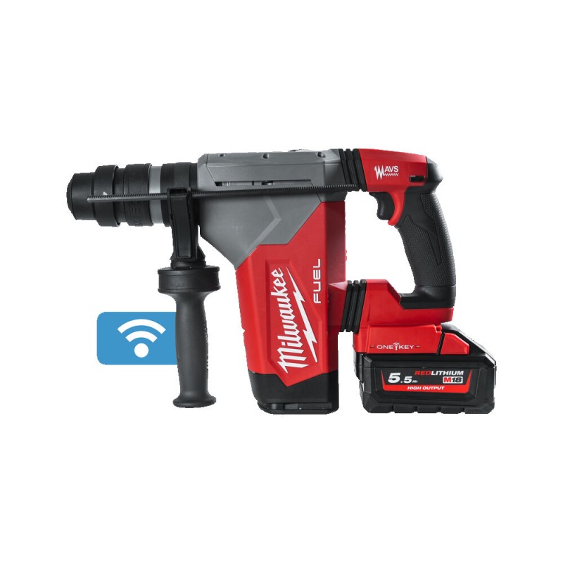 M18 FUEL™ ONEFHPX-552X HIGH PERFORMANCE 4-MOTION 32MM SDS-PLUS ROTARY DIG GUN WITH ONE-KEY™ AND FIXTEC™ CHOKE MILWAUKEE 4933478496 M18 FUEL™ ONEFHPX-552X HIGH PERFORMANCE 4-MOTION 32MM SDS-PLUS ROTARY DIG GUN WITH ONE-KEY™ AND FIXTEC™ CHOKE MILWAUKEE 4933478496