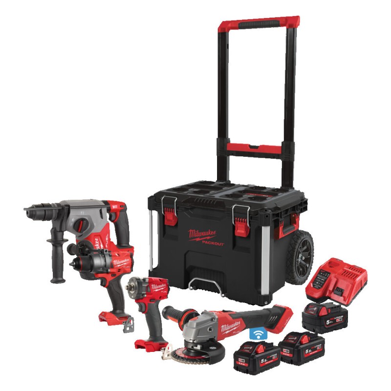 M18 FUEL™ FPP4C-555T POWER PACKOUT™ SET | Milwaukee 4058546418922 M18 FUEL™ FPP4C-555T POWER PACKOUT™ SET | Milwaukee 4058546418922