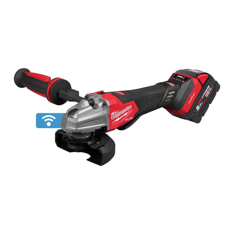 M18 FUEL™ ONE-KEY™ FSAGSVO125X-502X ΓΩΝΙΑΚΟΣ ΤΡΟΧΟΣ 125 ΜΜ ΑΣΦΑΛΕΙΑΣ ΜΕ ΔΙΑΚΟΠΤΗ ΚΑΙ ΣΤΗ ΛΑΒΗ ΜΕ ΜΕΤΑΒΛΗΤΗ ΤΑΧΥΤΗΤΑ | Milwaukee 4058546484248 M18 FUEL™ ONE-KEY™ FSAGSVO125X-502X ΓΩΝΙΑΚΟΣ ΤΡΟΧΟΣ 125 ΜΜ ΑΣΦΑΛΕΙΑΣ ΜΕ ΔΙΑΚΟΠΤΗ ΚΑΙ ΣΤΗ ΛΑΒΗ ΜΕ ΜΕΤΑΒΛΗΤΗ ΤΑΧΥΤΗΤΑ | Milwaukee 4058546484248