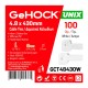 Δεματικά σε Λευκό Χρώμα 4.8x430mm 100 τεμ. GeHOCK | GeHOCK