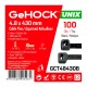 Δεματικά σε Μαύρο Χρώμα 4.8x430mm 100 τεμ. GeHOCK | GeHOCK