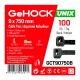 Δεματικά σε Μαύρο Χρώμα 9x750mm 100 τεμ. GeHOCK | GeHOCK