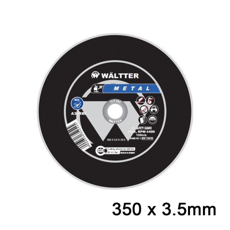 Δίσκοι Κοπής Metal WALTTER 350x3.5mm | WÄLTTER