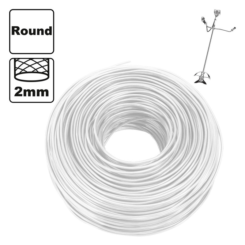 Μεσινέζα Στρογγυλή 2mm x 120m | INGCO