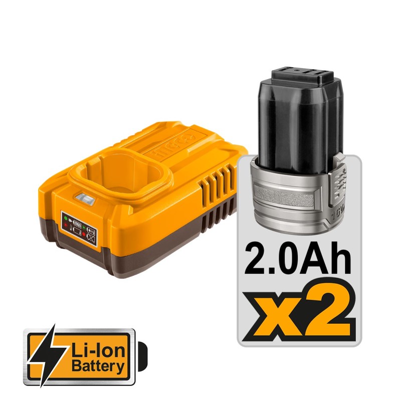 Κατσαβίδι Παλμικό Compact Μπαταρίας 16V Li-Ion 170Nm | INGCO | CIRLI16178 Κατσαβίδι Παλμικό Compact Μπαταρίας 16V Li-Ion 170Nm | INGCO | CIRLI16178