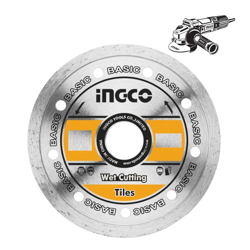 Διαμαντόδισκος Πλακιδίων 125mm | INGCO | DMD021252