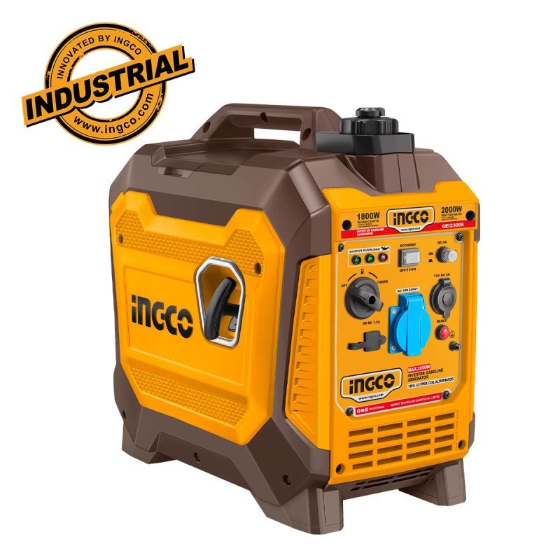 Γεννήτρια Inverter Βαλιτσάκι Βενζίνης 2kW 2.5kVA 2.5HP | INGCO | GEI23006