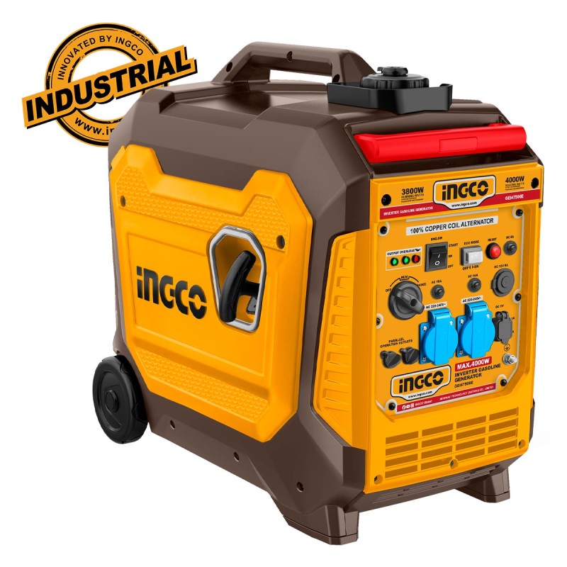 Γεννήτρια Inverter Βαλιτσάκι Βενζίνης 4kW 5kVA 5HP | INGCO | GEI47506E Γεννήτρια Inverter Βαλιτσάκι Βενζίνης 4kW 5kVA 5HP | INGCO | GEI47506E