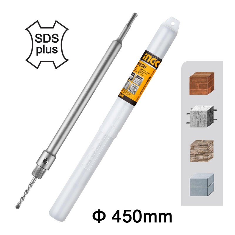 Άξονας Προέκτασης Ποτηροκορώνας 450mm | INGCO | HCBA14501 Άξονας Προέκτασης Ποτηροκορώνας 450mm | INGCO | HCBA14501