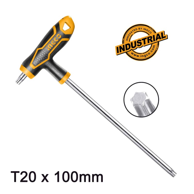 Ταφ Torx Κλειδί T20 x 100mm | INGCO