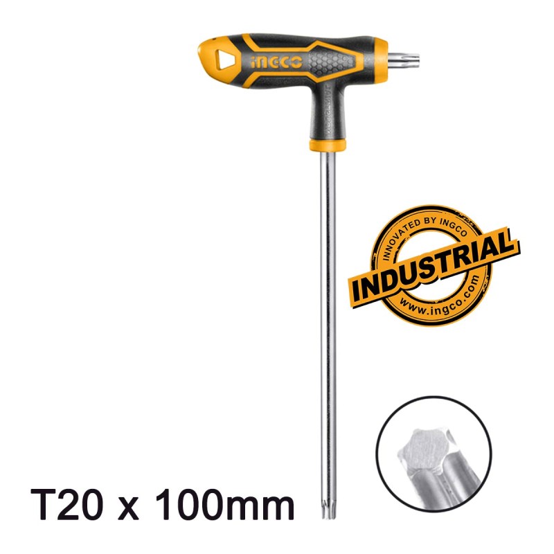 Ταφ Torx Κλειδί T20 x 100mm | INGCO