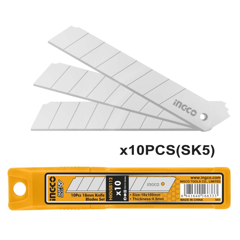 Λάμες Φαλτσέτας 18mmx100mm | INGCO