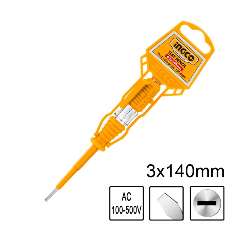 Δοκιμαστικό Κατσαβίδι 3x140mm | INGCO